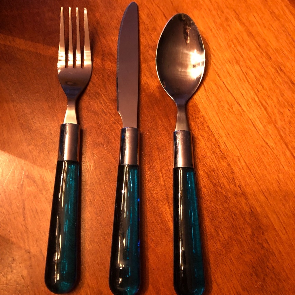 Twelve set cutlery
